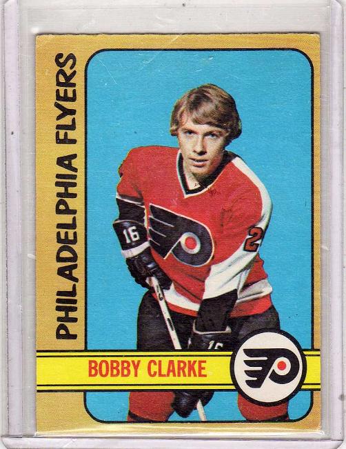 1972 O-Pee-Chee  Bobby Clarke  Card #14 - Philadelphia Flyers